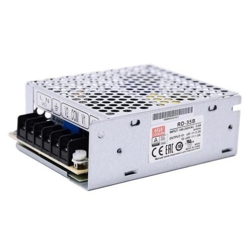 Nguồn tổ ong đôi RD-35B 35W 5V 24V chính hãng Meanwell